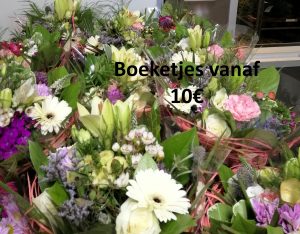 Boeketjes vanaf 10€